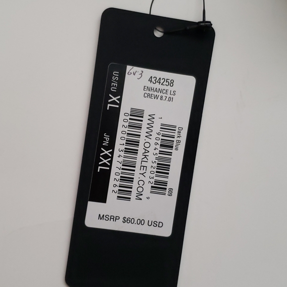 Oakley Men's Enhance LS Crew For Training - Picture 7 of 7